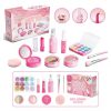 Kids Pretend Makeup Play Set for Ages 3-6 Girls, Children's Cosmetic Simulation Toy Kit, Fashion Styling Beauty Set For Girls