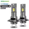 Philips Ultinon Rally 3551 LED H4 H7 H11 HB3/4 H18 H19 HIR2 Car Headlight 6500K White Max Power 100W Max Lumen 9000lm LED Bulb