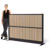 Sound Proof Dividers w/Wheels, Portable Office Wall Divider for Room Partition, Soundproof Room Divider Privacy Panel Partition