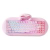 ATTACK SHARK X66 Wireless Mechanical Keyboard with Side Printed PBT Keycaps BT & 2.4G Wireless & Type -C Wired Hot-swap 16 Milli