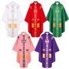 Couple Priest Nun Habit Costume Traditional  Medieval Religious Outfit Cosplay Fancy Party Dress Carnival Halloween