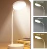 Rechargeable LED Table Lamp Touch Switch 3 Levels Dimmable Desk Lights Bar Club Dinner Creative Decorative Ambient Lighting