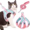 Rabbit Harness and Leash Set Adjustable for Small Animals Ferrets Piggies Hedgehogs Outdoor Walking Cute Decorations