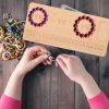 Beading Board Tray Beaded Plate Bracelet Helper To Put On Jewellery Organiser Drawer Insert Beads Bracelet Jewelry Making Tray
