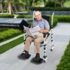 Toilet Stool Chair And Toilet Aid With 7-9 Inch Bamboo Steps For Relieving Constipation And Hemorrhoids In The Elderly