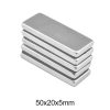 50x20x5 Quadrate Powerful Magnet 50mmX20mm Neodymium Magnet 50x20x5mm Strong NdFeB Permanent Magnetic Magnet 50*20*5