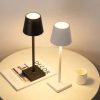 LED Folding Metal Desk Lamp Clip on Light Clamp Long Arm Diming Table Lamp 3 Colors Adjustable For Living Room Reading Computers