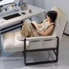 Ergonomic Mesh High Back Office Chair, Adjustable Lumbar Support with Headrest and Foldable Armrests, Swivel Computer Chai