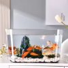 Fish Tank Hatchery Breeding Box Suction Cup Hatching Container Aquarium Acclimation Hatchery Incubator For Fish Isolation Box
