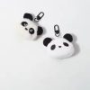 Cute Panda Key Chains Cartoon Animal Backpack Pendant Plush Bag Pendant Kawaii Sweet Keychain Gifts for Children
