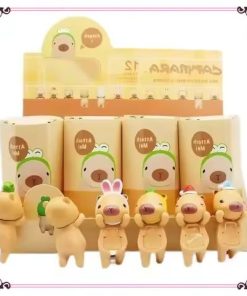 Cute Capybara Series Hippers Harvest Blind box Cute Hippie Doll Trendy Car Mobile Phone Ornaments S Angel Toy Blind box 2025