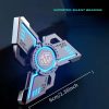 uminous metal EDC fidget spinner stress relief pressure reduction finger toy cool spinner ADHD  aids Creativity gift for boys