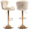 2pcs High Bar Stools Chairs Paper Rope Woven Barstools 220lbs Max Weighing Capacity for Kitchen Dining Room Coffee Shop