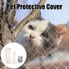 2M/4M Garden Cat Scat Repellent Mat Prickle Strips Anti Cat Net Spike Deterrent Keep Cat Dog Away Digging Climbing Pets Supply