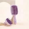 Men Boar Bristle Hair Brush  Natural Wooden Wave Brush for Male, Styling Beard Hairbrush for Short,Long,Thick,Curly,Wavy Hair