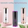 Sejoy 1 inch Ceramic Curling Irons for Hair Curler,  Digital Temp Control, Fast Heat Up, 60 Min Auto Shut Off, Purple