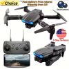 E88 HD Camera Drone with WiFi FPV - Foldable Long Flight Time Beginner Drone, Auto Return , Thanksgiving Gift for Adults & Teens