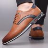 Casual Shoes Loafers British Leather Sneakers Flats Shoes Classic Men Leather Shoes Spring Summer New Trendy Designer Loafers