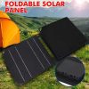 20W 5V Portable Solar Battery Charger Type-C Solar Panel Mobile Power Supply for Smartphones Courtyard Lighting With 3m Cable