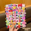 100pcs/lot Hair Bands Scrunchie Solid Color Elastic Rubber Band Hair Band Tie Headband Hair Accessories for Ponytail Hairbands