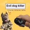 Animals Tools Flashlight Dog Training Device Upgrade Ultrasonic Dog Repeller 3 Modes  Chargeable Dog Drive Device Intelligent
