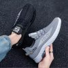 Women Lightweight Sneakers Outdoor Running Sport Shoes Female Mesh Breathable Trainning Shoes White Flat Walking Shoes