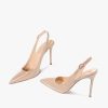Luxury Sandals Women Pumps Transparent PVC High Heels Shoes Sexy Pointed Toe Slip-on Wedding Party Brand Fashion Shoes for Lady