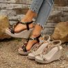 Women Fashion Round Toe Spring & Autumn Red High Heel Shoes for Office Lady Classic Comfort Street European Stylish Pumps A03