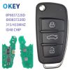 KEYYOU 3/4/5/6 Buttons Car Key Shell Case For Chrysler 300C For Jeep Commende For Dodge Durango Ram Grand Caravan Cherokee