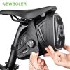 ROCKBROS1.7L Bicycle Bag Waterproof Rear Large Capatity Quick Release Seatpost Shockproof Double Zipper Rear Bag Accessories