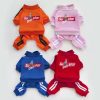 Dog Shirt Skirt Cotton Vest Pleated Dress Puppy Clothes Summer Shirts Cute Soft Pet Apparel for Small Medium Dogs Cats Costume