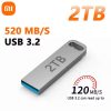 Xiaomi Flash Drive 2TB USB 3.0 Mini High Speed Metal Pendrive 1TB 512GB Stick Portable Drive Waterproof Memoria Storage U Disk