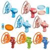 New fancy double-bubble blowing toy, outdoor bubble gun, bubble machine, a great gift choice and perfect as a holiday gift toy