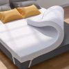 Hcore 3/4 Inch Tri-Fold Mattress With Washable Cover, Storage Pockets And Non-Slip Bottom For Yoga, Camping, Guest Rooms