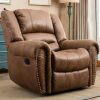 EBELLO Recliner Chairs for Living Room Overstuffed Breathable Reclining Chair Manual Sofa