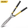 Garden Hedge Shears Heavy Duty,23" Manual Hedge Clippers with New Tech Serrated Blade & Dual Shock Absorbing Cushion,Shears Gard