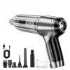 USB 5V Auto Ventilation Fan Dual Head Car Suction Cup Fan 360 Degree Rotation Adjustable 3 Speeds Car Electrical Appliances