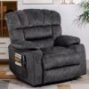 Patio Chaise Lounge Chairs Set, Outdoor Reclining Chaise with Adjustable Backrest, PE Rattan Steel Frame Pool Lounge Chairs of