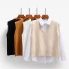 Flower Embroidery Crochet Waistcoat Top Sleeveless Button Front Vest Cardigan Women Spring Summer Vintage Fairycore Cottagecore