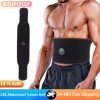 120cm Electric EMS Muscle Stimulation Abdominal Toning Belt Muscle Toner USB Smart Body Slimming Home Fitness Massager