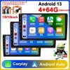 9 Inches Portable Wireless CarPlay with 4K Dash Cam with 64G TF Card, Wireless Android Auto Car Play Screen for Car