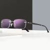 Ultralight Titanium Alloy Screwless Rimless Men Glasses Frame Eyewear Square Eyeglasses Myopia Prescription Spectacles Frameless