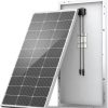 Solar String Lights Outdoor G40 Patio Lights with LED Shatterproof Bulbs,Weatherproof Hanging Lights for Backyard Bistro