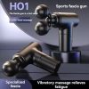 30 Level Massage Gun Fascia Deep Muscle Relax Body Neck Massager Electric Fitness Equipment Noise Reduction Male Female