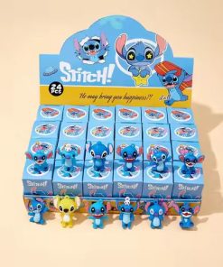 Stitch Blind Box Figure Cartoon Anime Handmade blind box Room Decoration Model Doll Action Figure Kid Toys Girl Birthday Gift