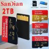 2TB Sd Memory Card High Speed Class 10, U3, A2 4K Ultra HD Micro TF/SD Card with Adapter for Phones & Action Cameras & Drones