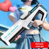 Automatic water absorbing electric toy water gun, beach swimming pool, outdoor play, adult and children's toy water gun