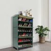 JHK 4 Fabric Living Room Cabinets Layers With Wardrobe Steel Frame Assembly Closet For Clothes Storage Cabinet Of Furniture
