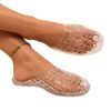 New Summer Round Toe Cover Comfortable Thick-soled Sneakers Fashionable Breathable and High-rise Casual Women's Shoes Sandals