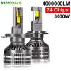 H7 LED Headlight Bulb 12V 24V Car Headlight 6000K Car Fog Light Bulb IP67 Waterproof Super Bright 1000LM for Vehicle Accessories